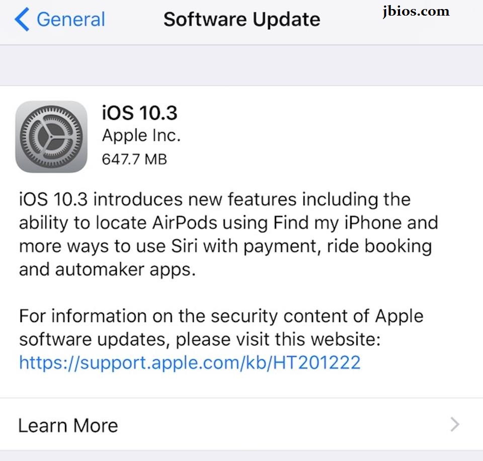 iOS 10.3 jailbreak 